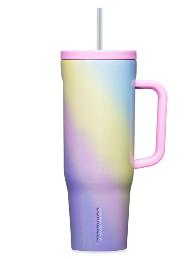 Shop Corkcicle Cruiser Travel Cup In Rainbow Unicorn