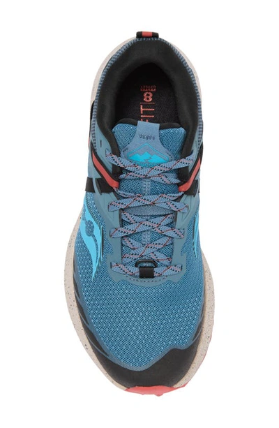 Shop Saucony Ride 15 Tr Trail Running Shoe In Mist/ Ember