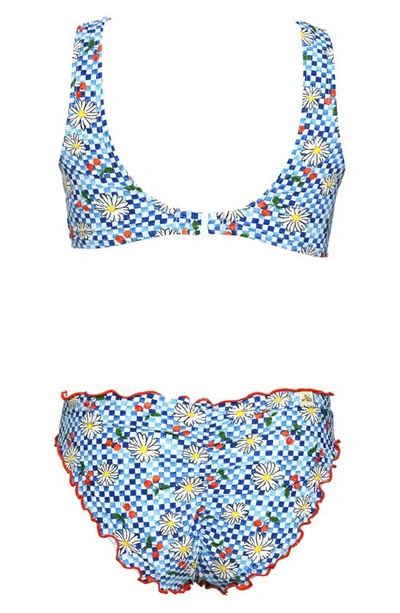 Shop Hobie Kids' Picnic Merrow Two-piece Swimsuit In Multi