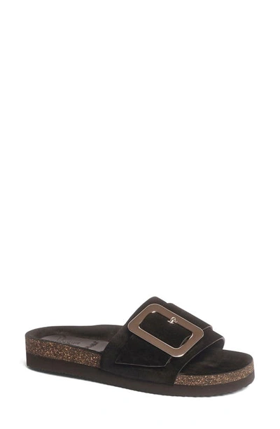 Shop Anthony Veer Clare Slide Sandal In Black