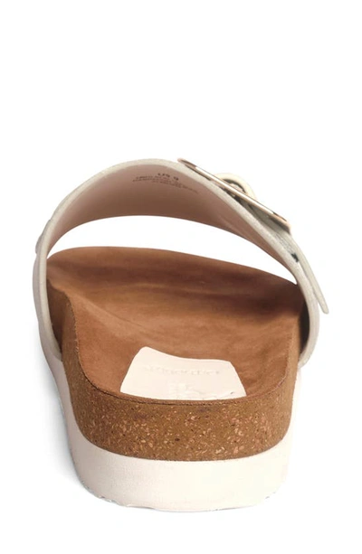 Anthony Veer Clare Slide Sandal In White