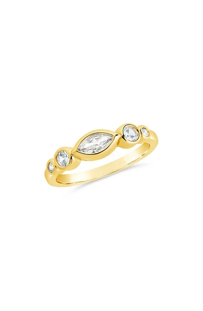 Shop Sterling Forever Mylena Ring In Gold