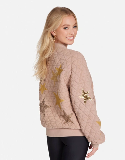 Lauren Moshi Arlette Gold Crystal Multi Stars In Sand Dune