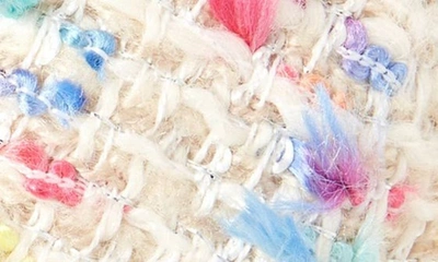 Shop Lele Sadoughi Knotted Bouclé Headband In Rainbow Confetti