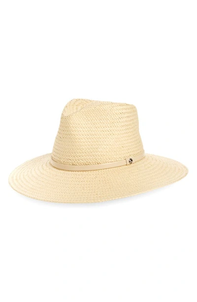 Shop Rag & Bone Lexie Packable Wide Brim Straw Fedora In Natural