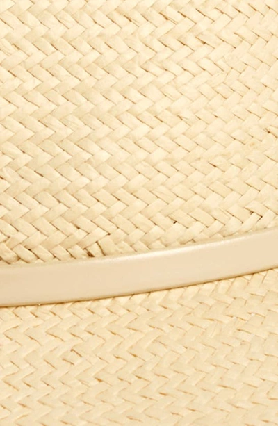 Rag & Bone Lexie Packable Wide Brim Straw Fedora In Natural