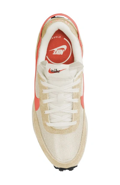 Shop Nike Waffle Debut Sneaker In Muslin/ Orange/ Coconut