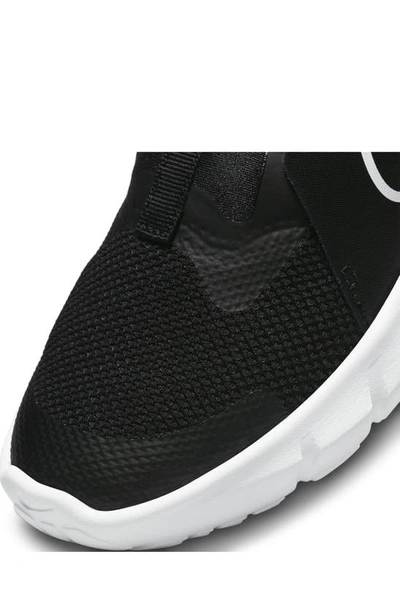 Shop Nike Flex Runner 2 Slip-on Running Shoe In Black/ White/ Blue/ Gold