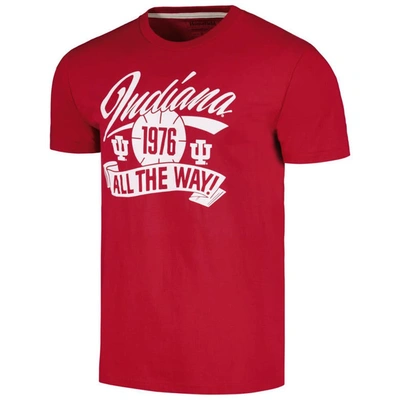 Shop Homefield Crimson Indiana Hoosiers "all The Way!" T-shirt
