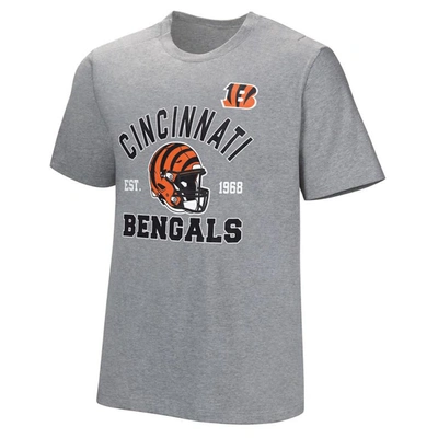 Shop Nfl Gray Cincinnati Bengals Tackle Adaptive T-shirt