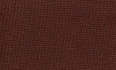 English Factory Knit Pencil Miniskirt In Chocolate