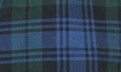 Shop Ben Sherman Tartan Flannel Button-down Shirt In Fraser Green