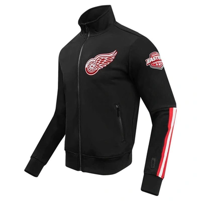 Shop Pro Standard Black Detroit Red Wings Classic Chenille Full-zip Track Jacket
