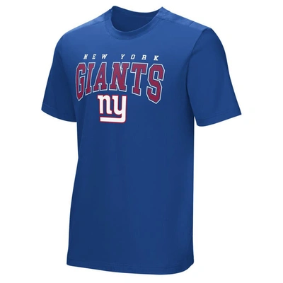 Shop Nfl Royal New York Giants Home Team Adaptive T-shirt
