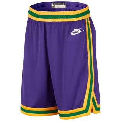 Shop Nike Purple Utah Jazz 2023/24 Classic Edition Hardwood Classics Performance Swingman Shorts