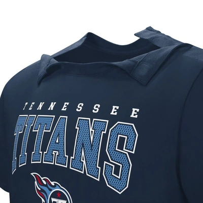 Shop Nfl Navy Tennessee Titans Home Team Adaptive T-shirt