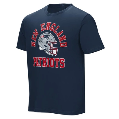 Shop Nfl Navy New England Patriots Field Goal Assisted T-shirt