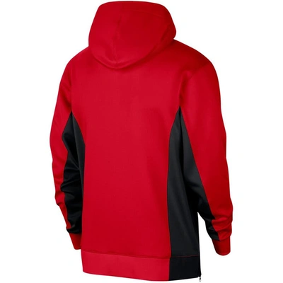 Shop Nike Red Houston Rockets 2023/24 Authentic Showtime Full-zip Hoodie