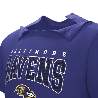 Shop Nfl Purple Baltimore Ravens Home Team Adaptive T-shirt