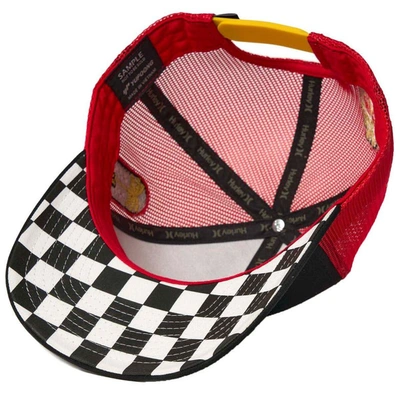 Shop Hurley Black/red Nascar Trucker Snapback Hat