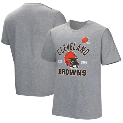 Shop Nfl Gray Cleveland Browns Tackle Adaptive T-shirt