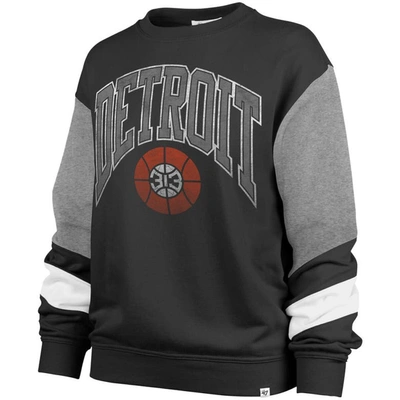 Shop 47 ' Black Detroit Pistons 2023/24 City Edition Nova Crew Sweatshirt
