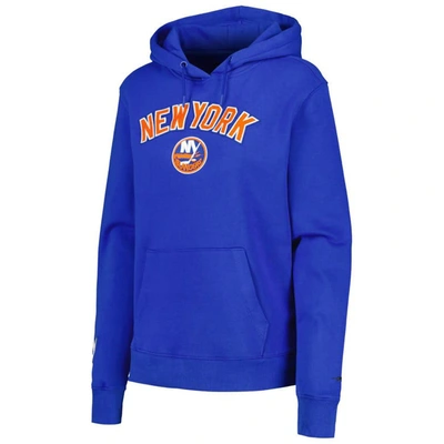 Shop Pro Standard Royal New York Islanders Classic Chenille Pullover Hoodie