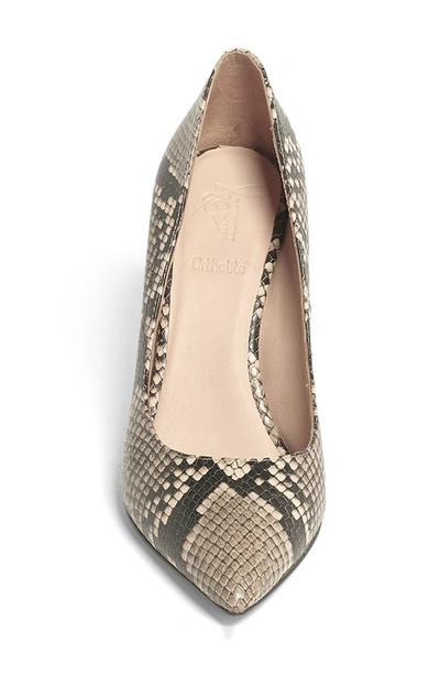 Anthony Veer Edith Stiletto Pump In Beige