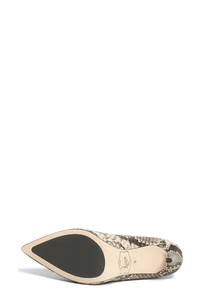 Anthony Veer Edith Stiletto Pump In Beige