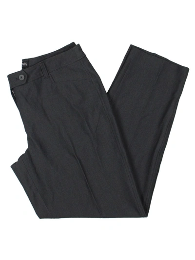 Jones New York Womens Straight Leg Stretch Dress Pants In Multi