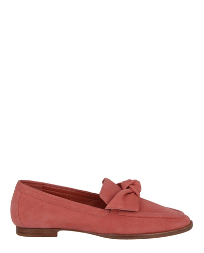 Shop Alexandre Birman Maxi Clarita Suede Loafers In Pink