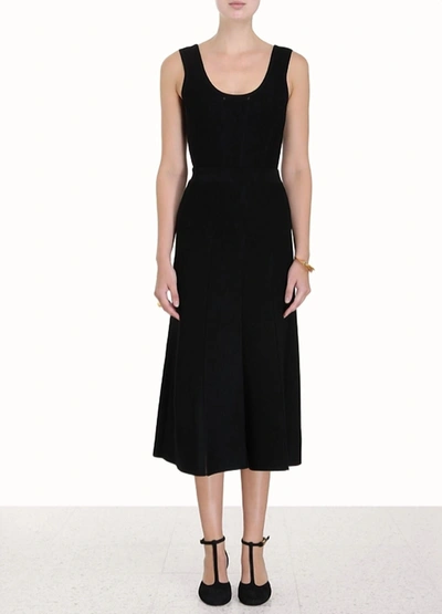 Shop Zimmermann Luminosity Knit Panelled Skirt In Black