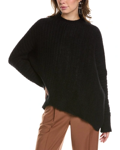 Shop Allsaints Selena Alpaca & Wool-blend Sweater In Black