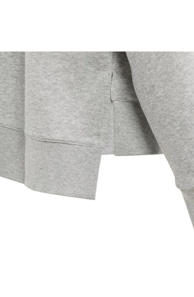Shop Adidas Originals Kids' Lifestyle Trefoil Logo Embroidered Hoodie In Medium Grey Heather
