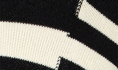 Shop Stance Splitting Up Cotton Blend Ankle Socks In Black
