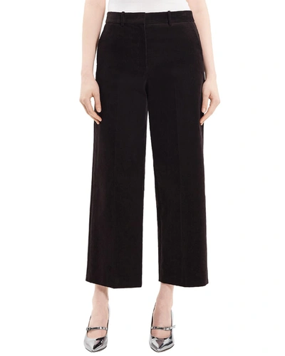 Shop Theory Relaxed Straight Pant In Brown