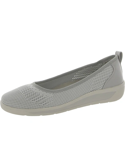 Shop Cliffs By White Mountain Chrissy Womens Flat Slip On Ballet Flats In Multi