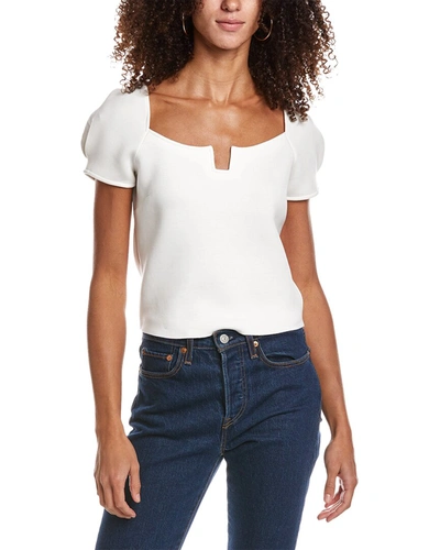 Shop Dh New York Khole Top In White