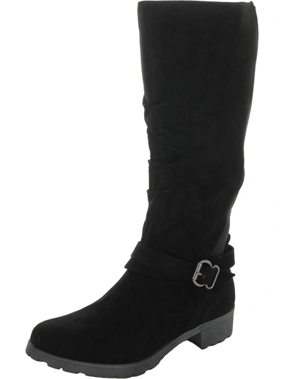 Shop White Mountain Dayna Womens Suede Tall Over-the-knee Boots In Multi
