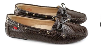 Shop Marc Joseph Cypress Hill Driving Mocassin In Hickory In Brown