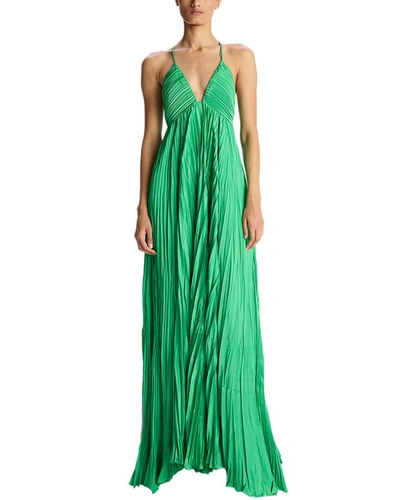 Shop A.l.c A. L.c. Angelina Ii Maxi Dress In Green