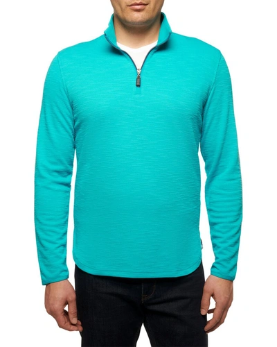 Shop Robert Graham Adrift Knit Classic Fit Shirt In Blue