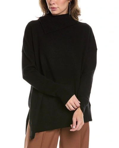 Shop Allsaints Whitby Cashmere & Wool-blend Sweater In Black