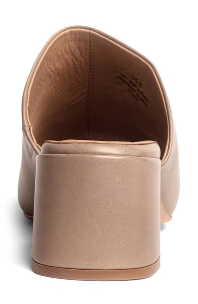 Anthony Veer Lotte Clog Sandal In Taupe