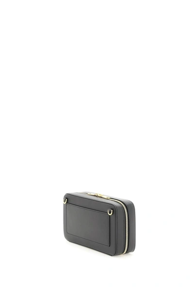 Shop Dolce & Gabbana Leather Camera Bag Women In Black
