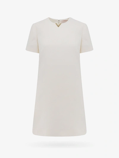 Shop Valentino Woman Dress Woman White Dresses