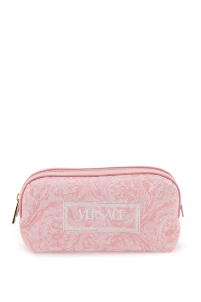Shop Versace Barocco Vanity Case Women In Pink