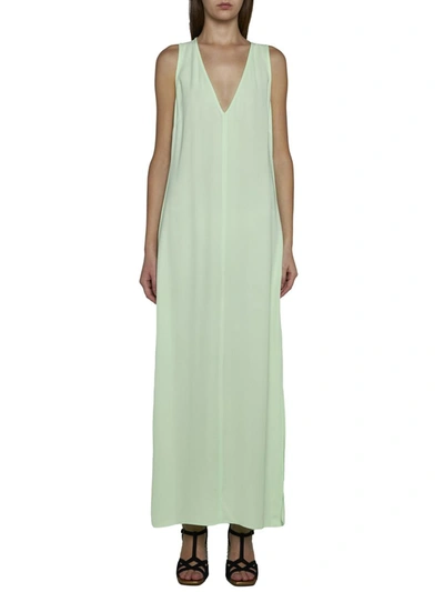 Shop Forte Forte Dresses In Ice Lime