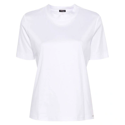 Shop Kiton Shirts In White
