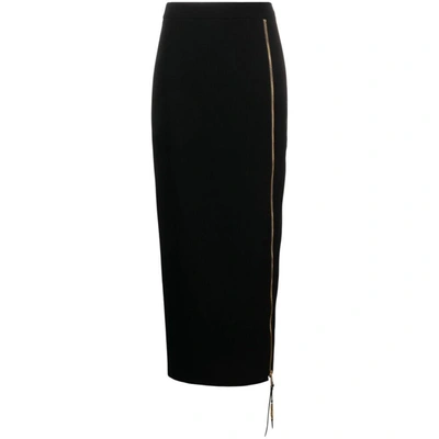 Shop Moschino Skirts In Black